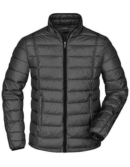James&Nicholson - Men´s Quilted Down Jacket