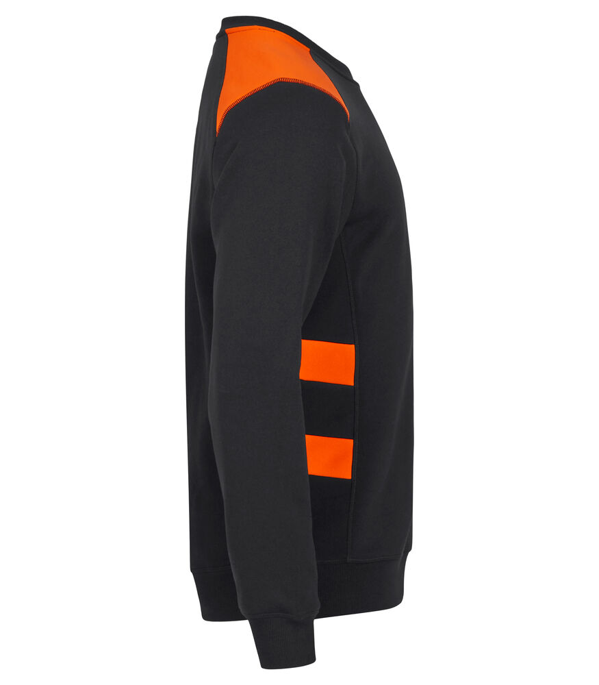 Clique - Ambition Roundneck Signaaloranje L