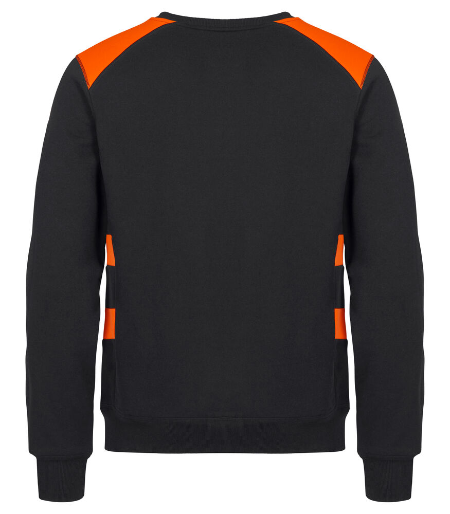 Clique - Ambition Roundneck Signaaloranje L