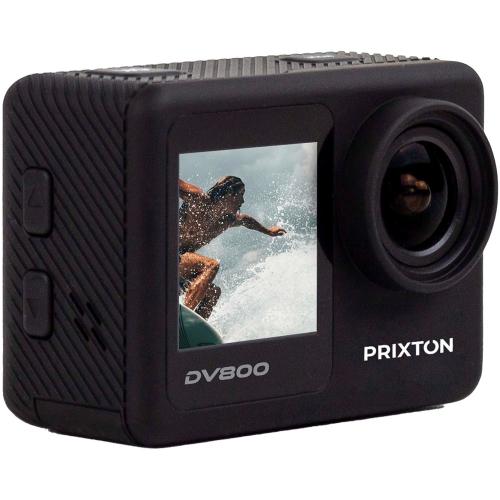 Prixton DV800 5K actiecamera met dubbel scherm