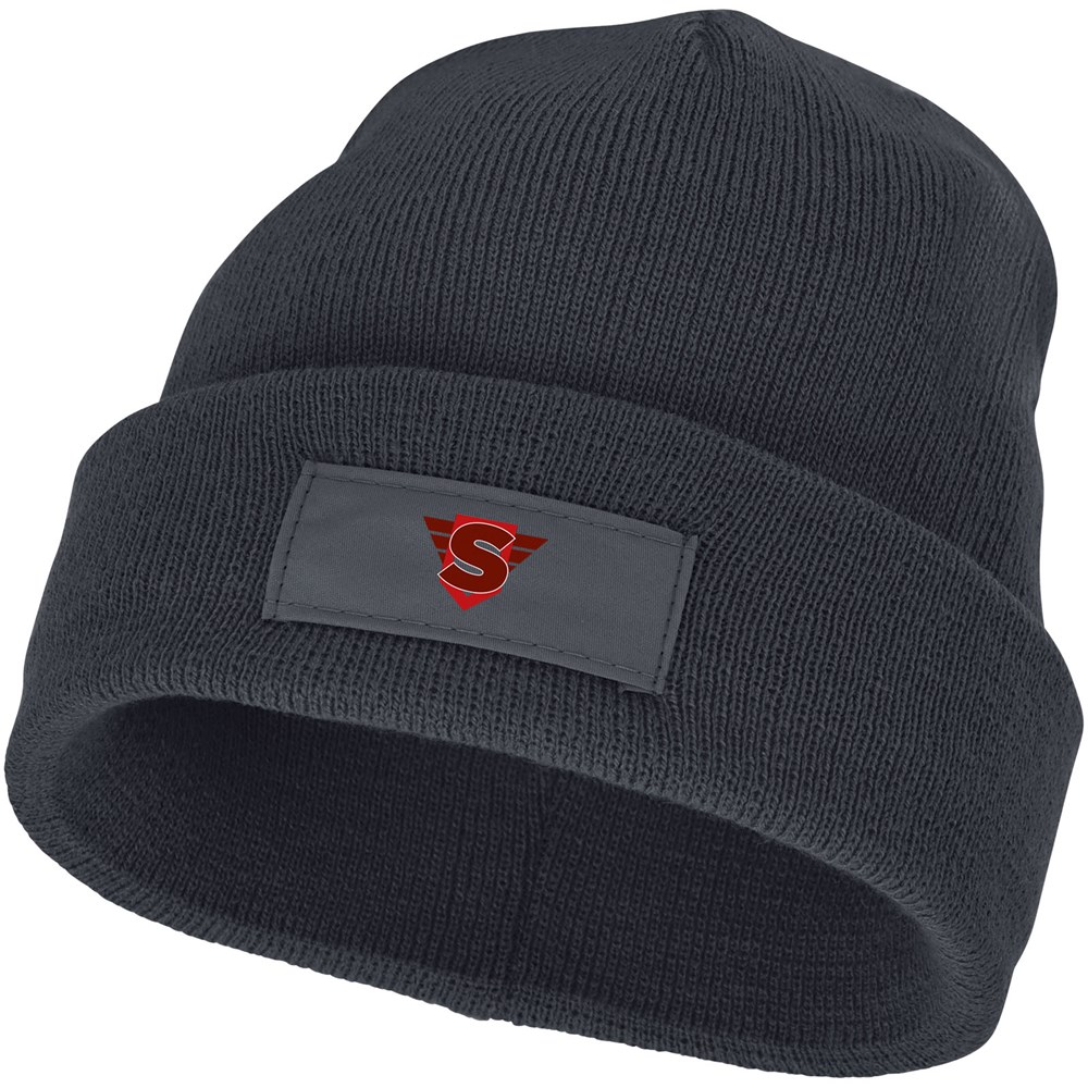 Boreas beanie met patch