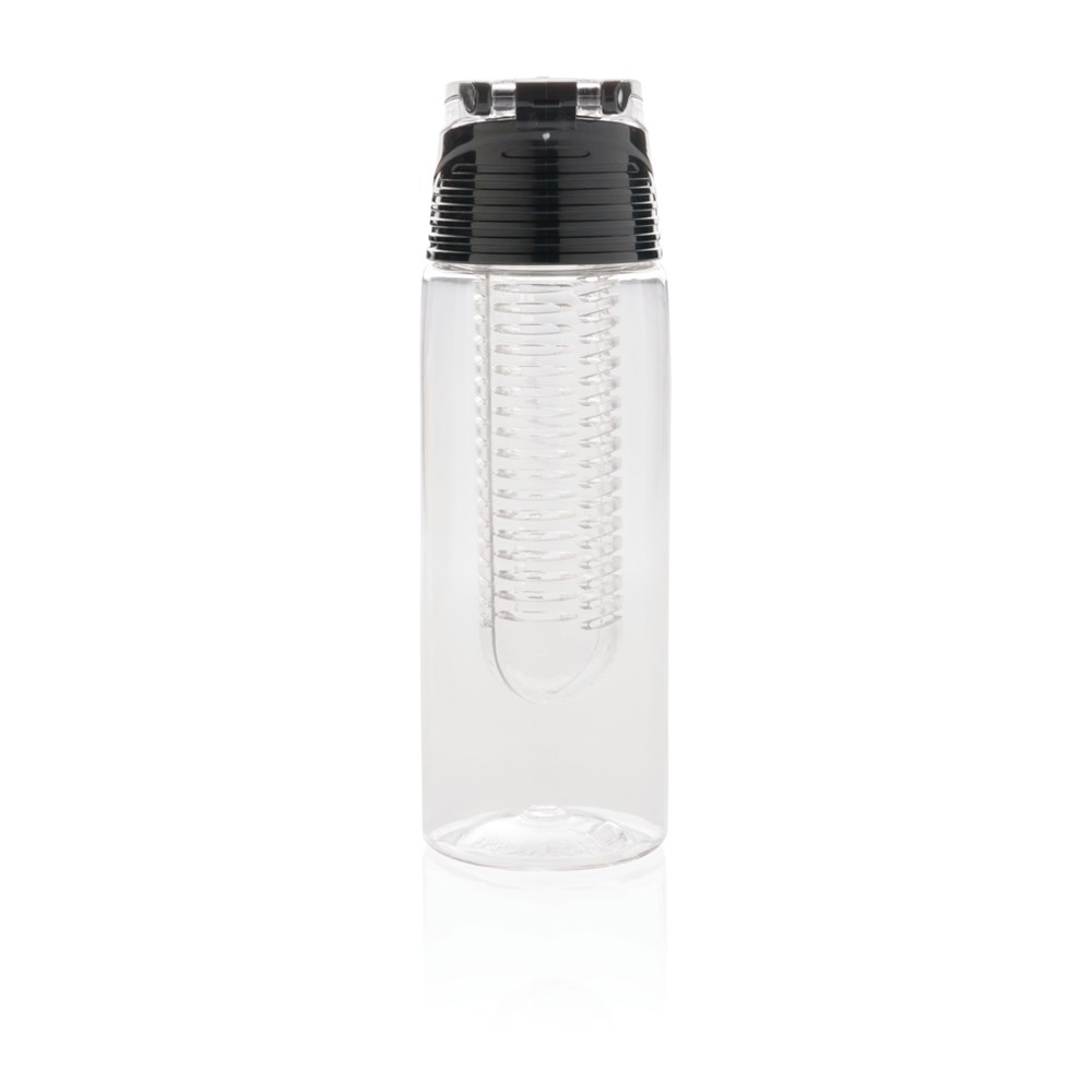 Afsluitbare waterfles met infuser