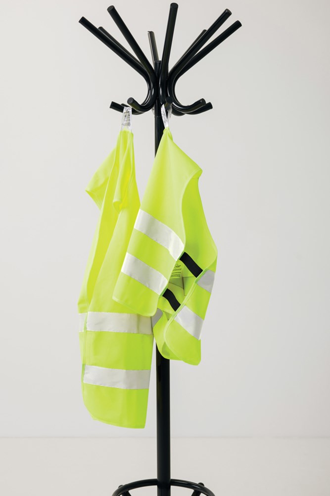 GRS gerecycled PET reflecterend veiligheidsvest 7-12 jaar