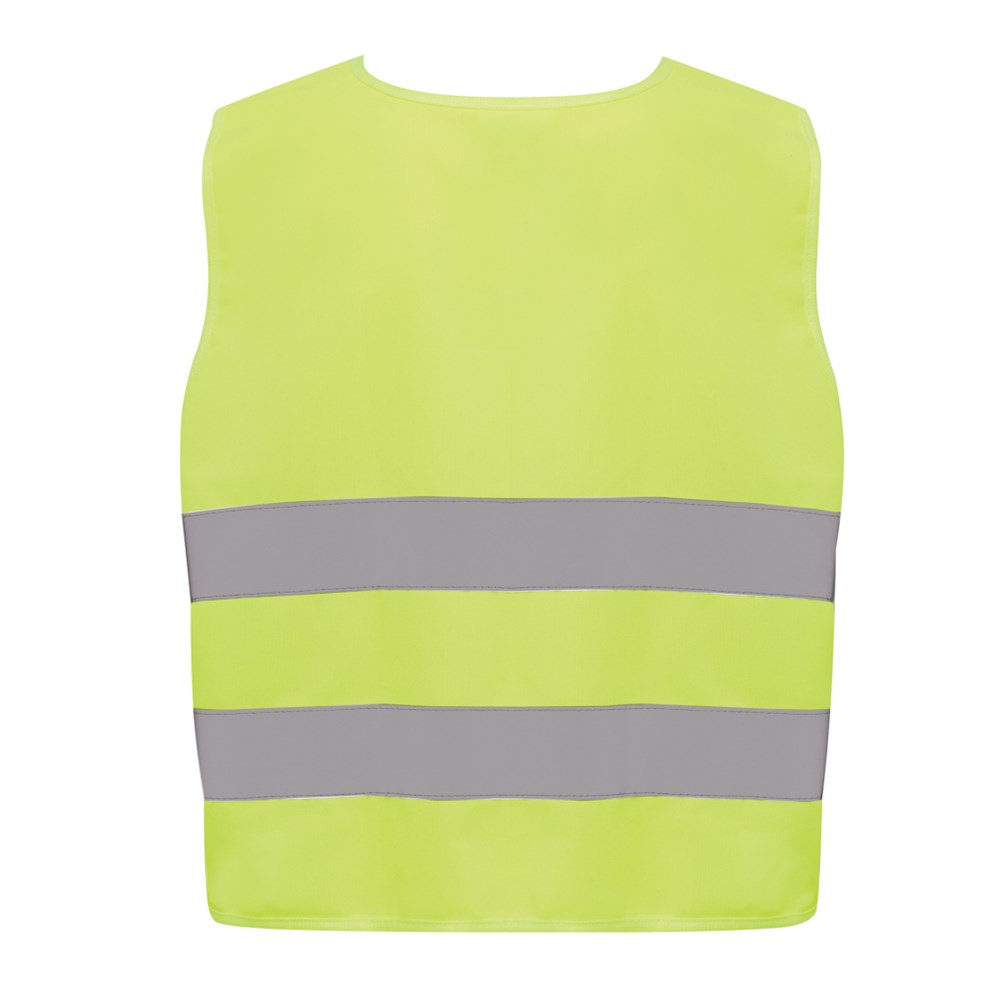 GRS gerecycled PET reflecterend veiligheidsvest 7-12 jaar