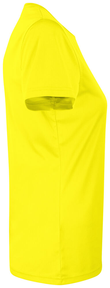 Clique - Basic Active-T Women Signaal-geel XS