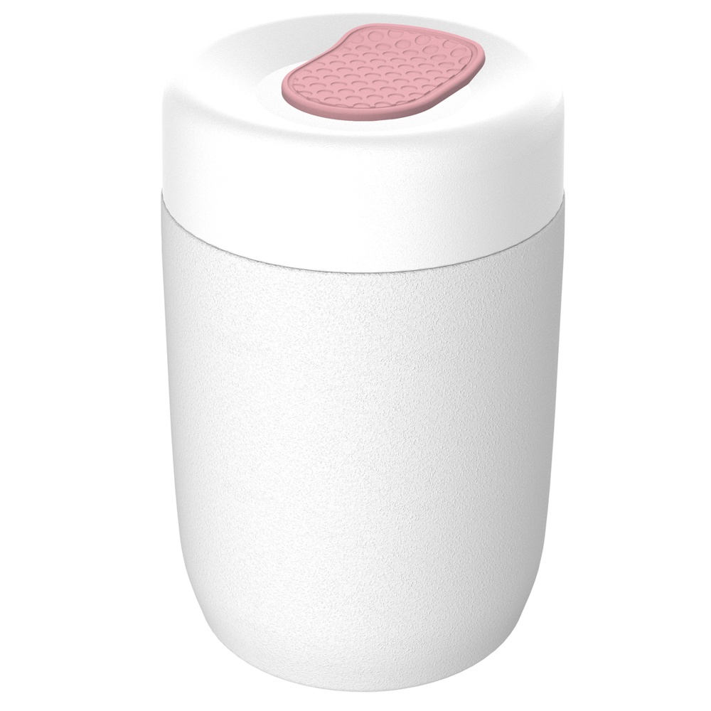 Thermo lunchpot RE98-myNIZZA - wit, lichtmagenta