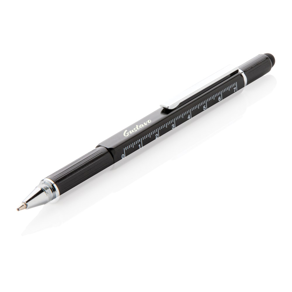 5-in-1 aluminium toolpen