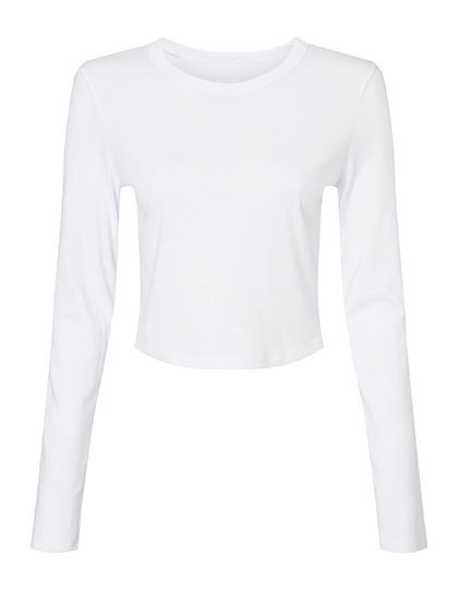 Bella - Women´s Micro Rib Long Sleeve Baby Tee