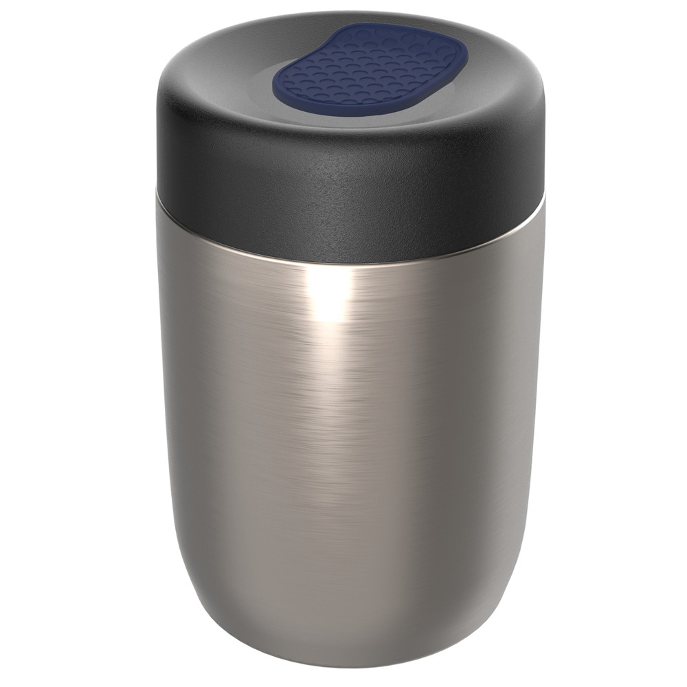 Thermo lunchpot RE98-myNIZZA - zwart, zilver, donkerblauw