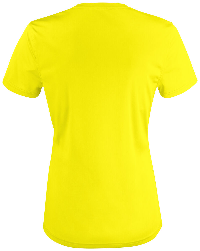 Clique - Basic Active-T Women Signaal-geel XS