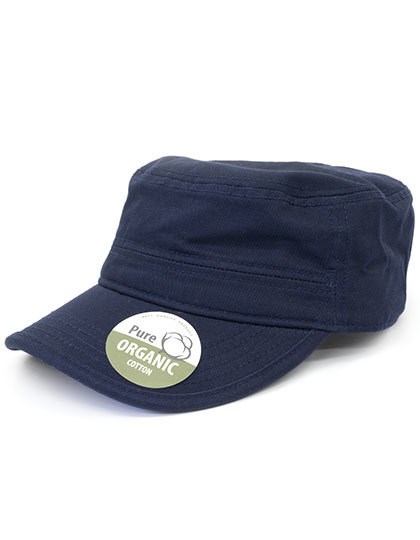 Brain Waves - Organic Cotton Army Cap Washed