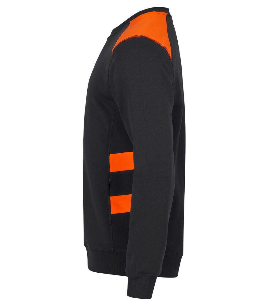 Clique - Ambition Roundneck Signaaloranje L